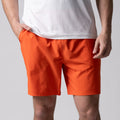 Poppy Red-Men's Woven Shorts (7
