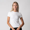 White-Women's Club Short Sleeve Crew Neck