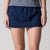 Close up image of the JOOLA Women's Club Skort, Navy.