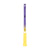 Gradient purple to yellow edge guard on the JOOLA Agassi Edge Heat Vision pickleball paddle, yellow handle and purple and yellow colorway.