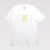 White background, product image of a  white JOOLA Pro IV Court Short Sleeve Graphic Tee.