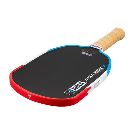 Product image of the JOOLA Agassi Pro V Rally Rocket pickleball paddle.