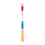 Image showing the drippy red, white and blue edge guard on the JOOLA Hyperion Pro V Rally Rocket.