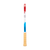 Image showing the drippy red, white and blue edge guard on the JOOLA Hyperion Pro V Rally Rocket.