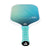 White background, product image of the JOOLA Perseus Astral pickleball paddle with teal handle and white edge guard.