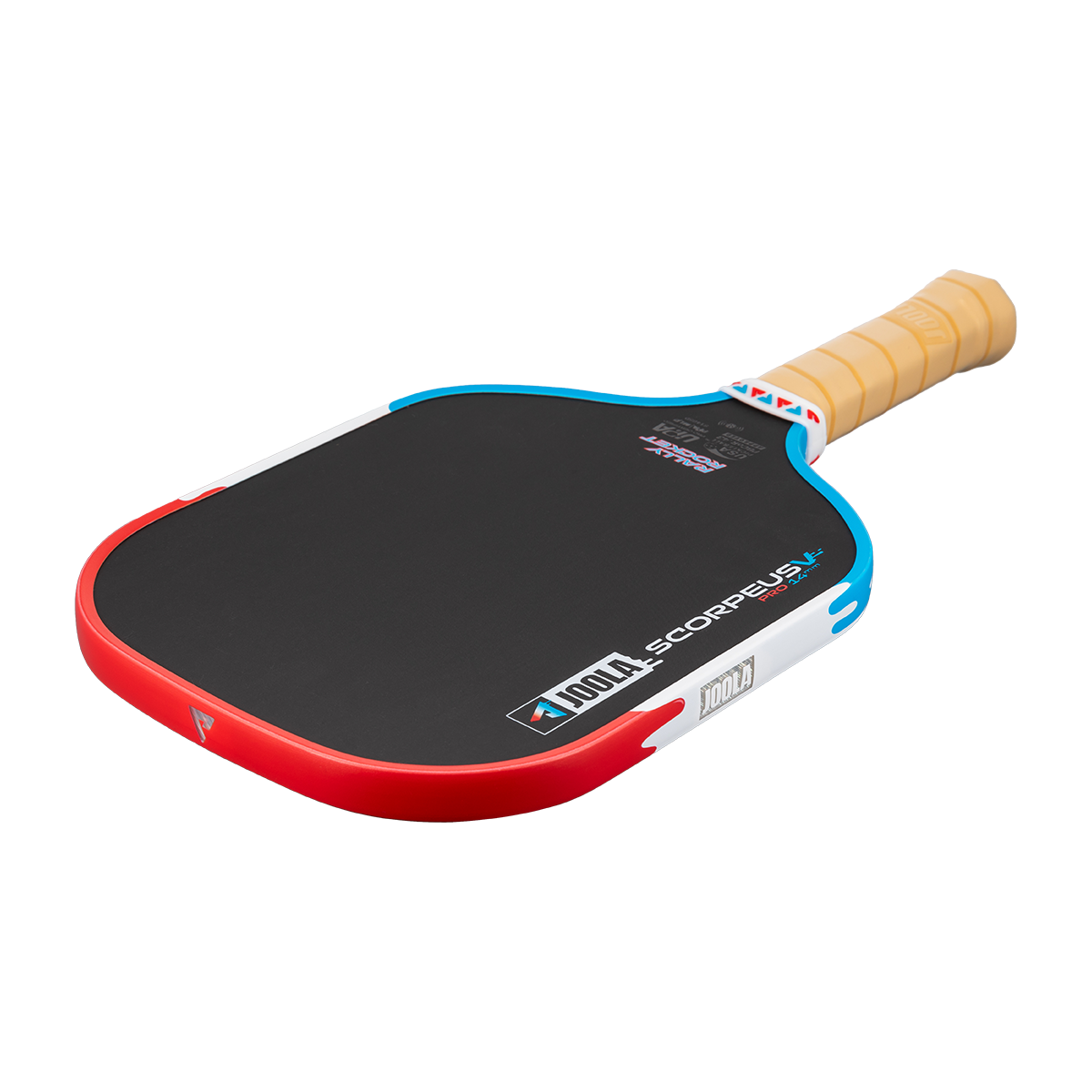 Image of the JOOLA Scorpeus Pro V Rally Rocket pickleball paddle.