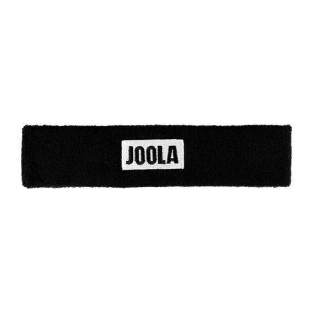 Black headband with white JOOLA logo.