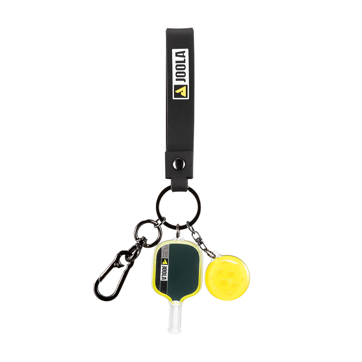 Product image of the JOOLA Scorpeus Pro V mini paddle key chain.