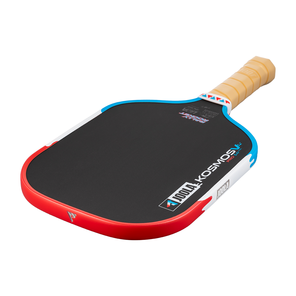 Product image of the JOOLA Kosmos Pro V Rally Rocket pickleball paddle.