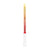 White background, JOOLA Pro IV pickleball paddle with edge guard gradient of yellow and orange.