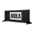 White background, horizontal view of a JOOLA Pro Barrier showing white and black JOOLA box logo.