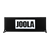 White background, horizontal view of a JOOLA Pro Barrier showing white and black JOOLA box logo.