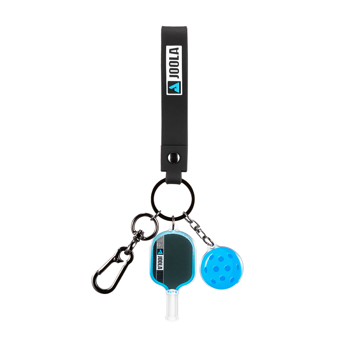 Product image of the JOOLA Hyperion Pro V mini paddle key chain.