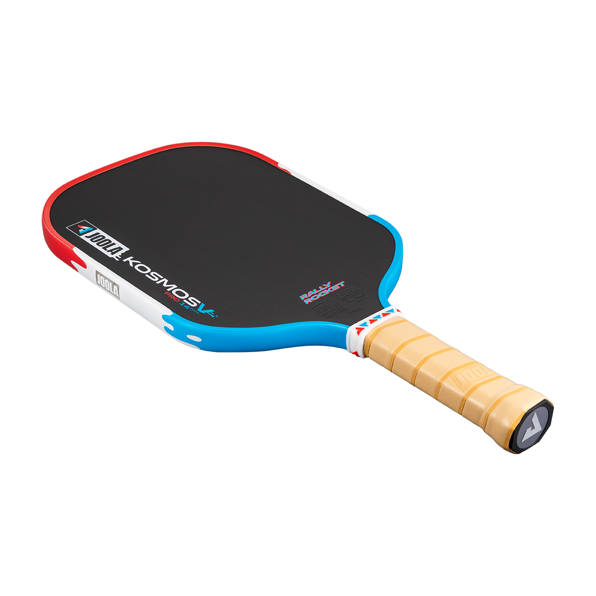 Product image of the JOOLA Kosmos Pro V Rally Rocket pickleball paddle.