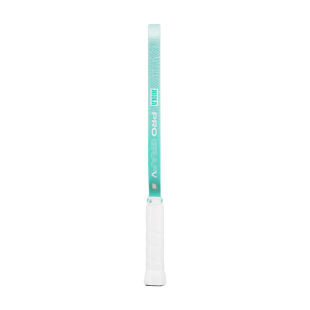 White background, product image showing the Teal edge gauard on the JOOLA Graf Pro V.