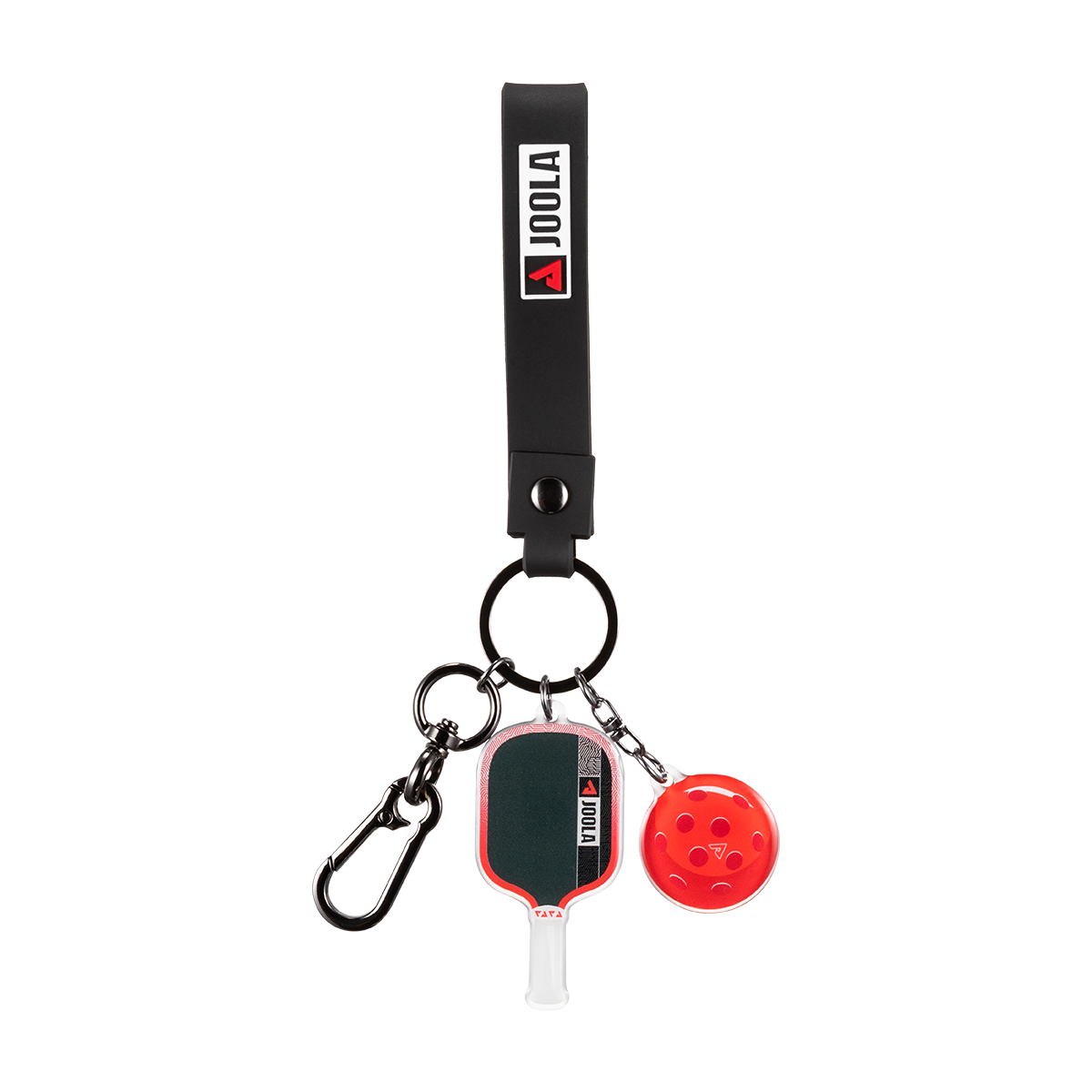 Product image of the JOOLA Perseus Pro V mini paddle key chain.