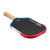 Product image of the Perseus Pro V Rally Rocket pickleball paddle, red, white and blue edge guard.