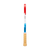 Side view of a JOOLA Pops pickleball paddle showing the red, white and blue drip of the JOOLA Rally Pops pickleball paddle.