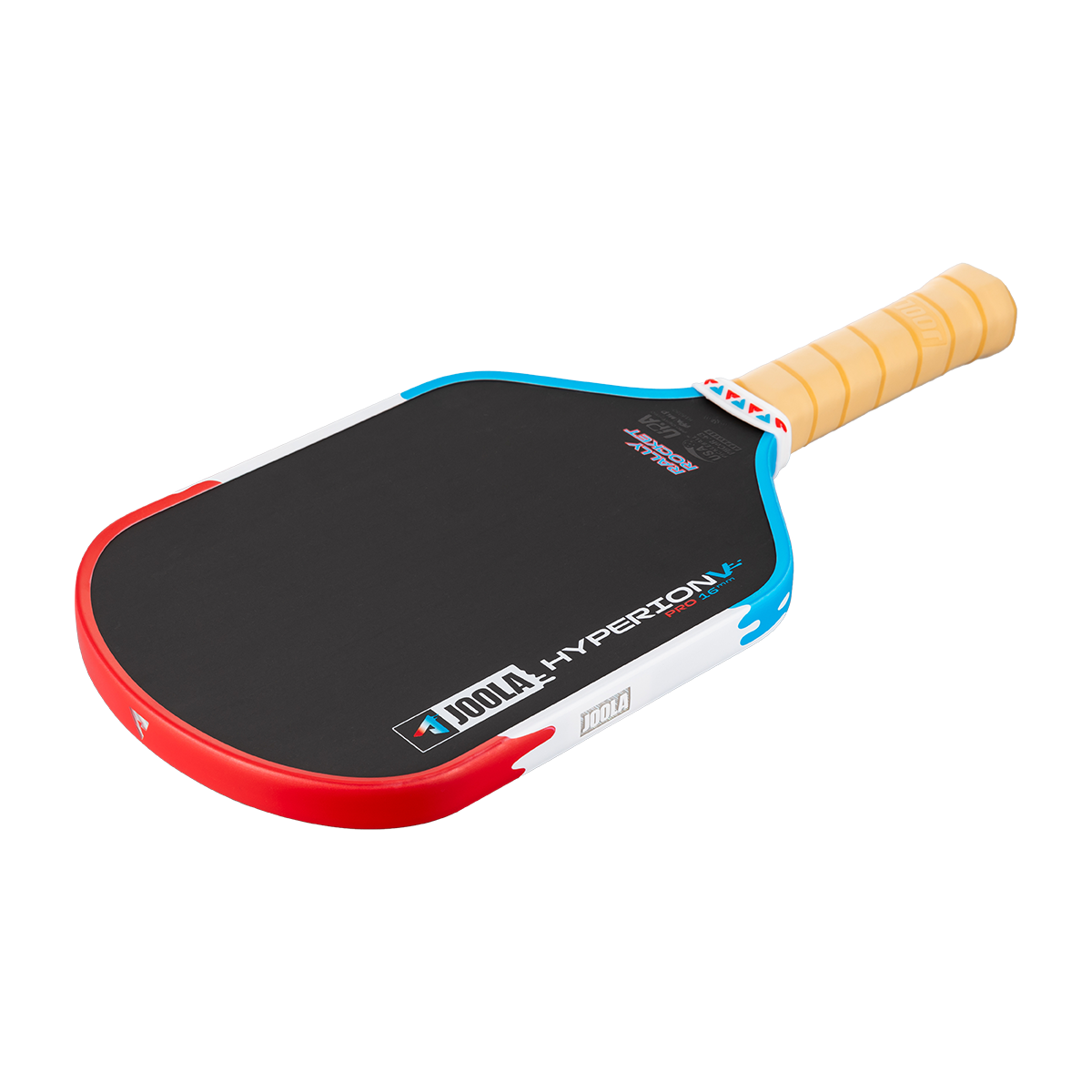 Product image of the JOOLA Hyperion Pro V Rally Rocket pickleball paddle.