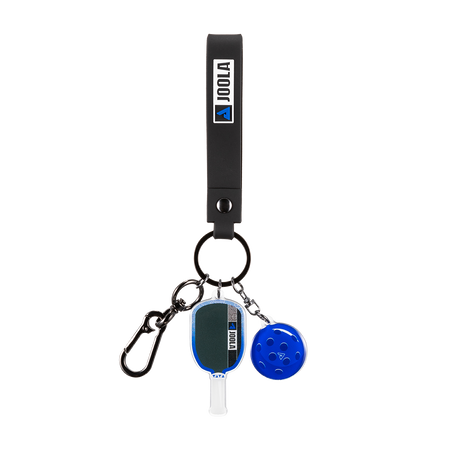 Product image of the JOOLA Agassi Pro V mini paddle key chain.
