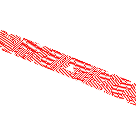 Product image of JOOLA Pro V red edge guard tape.