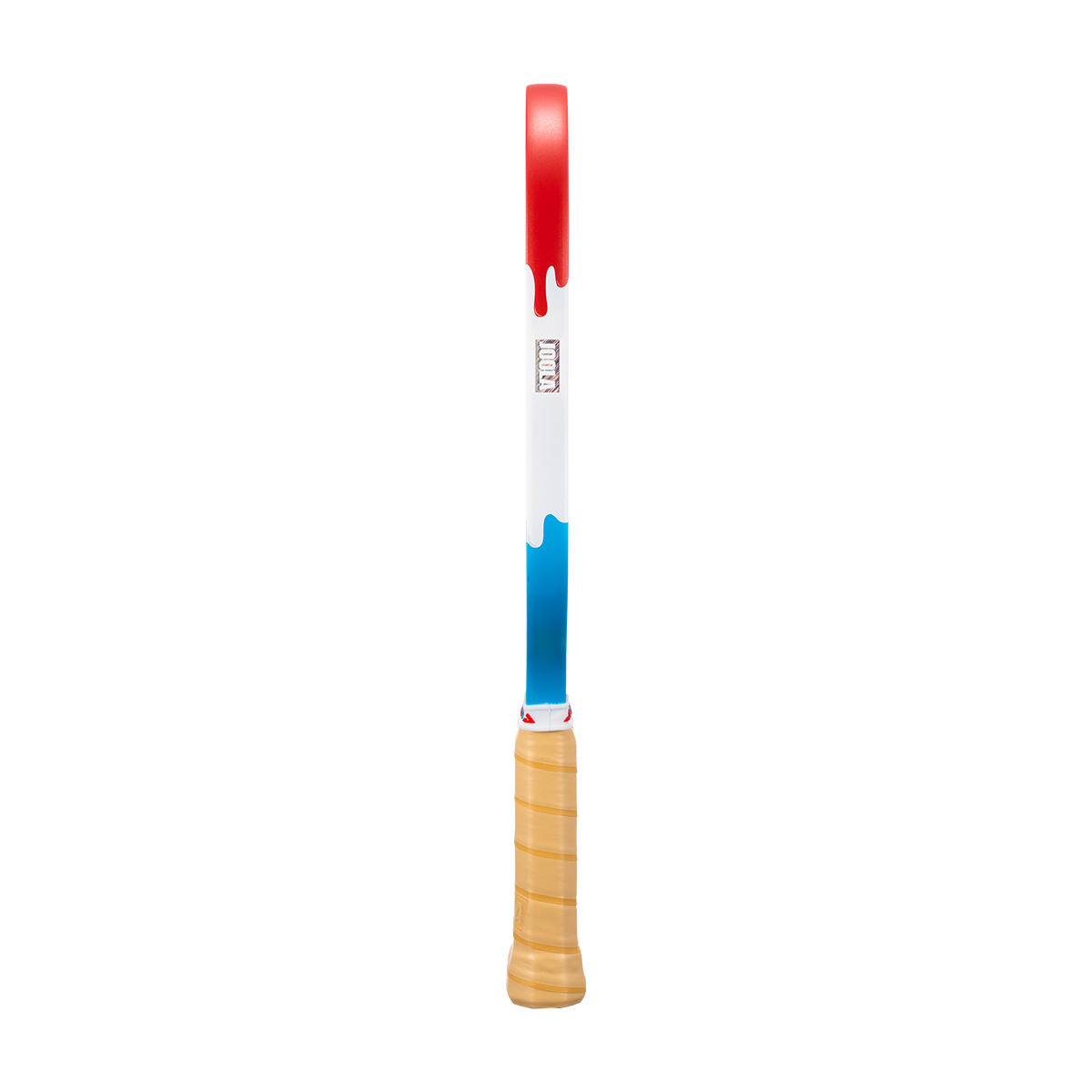 Side profile of the JOOLA Rally Rocket pop  pickleball paddle.