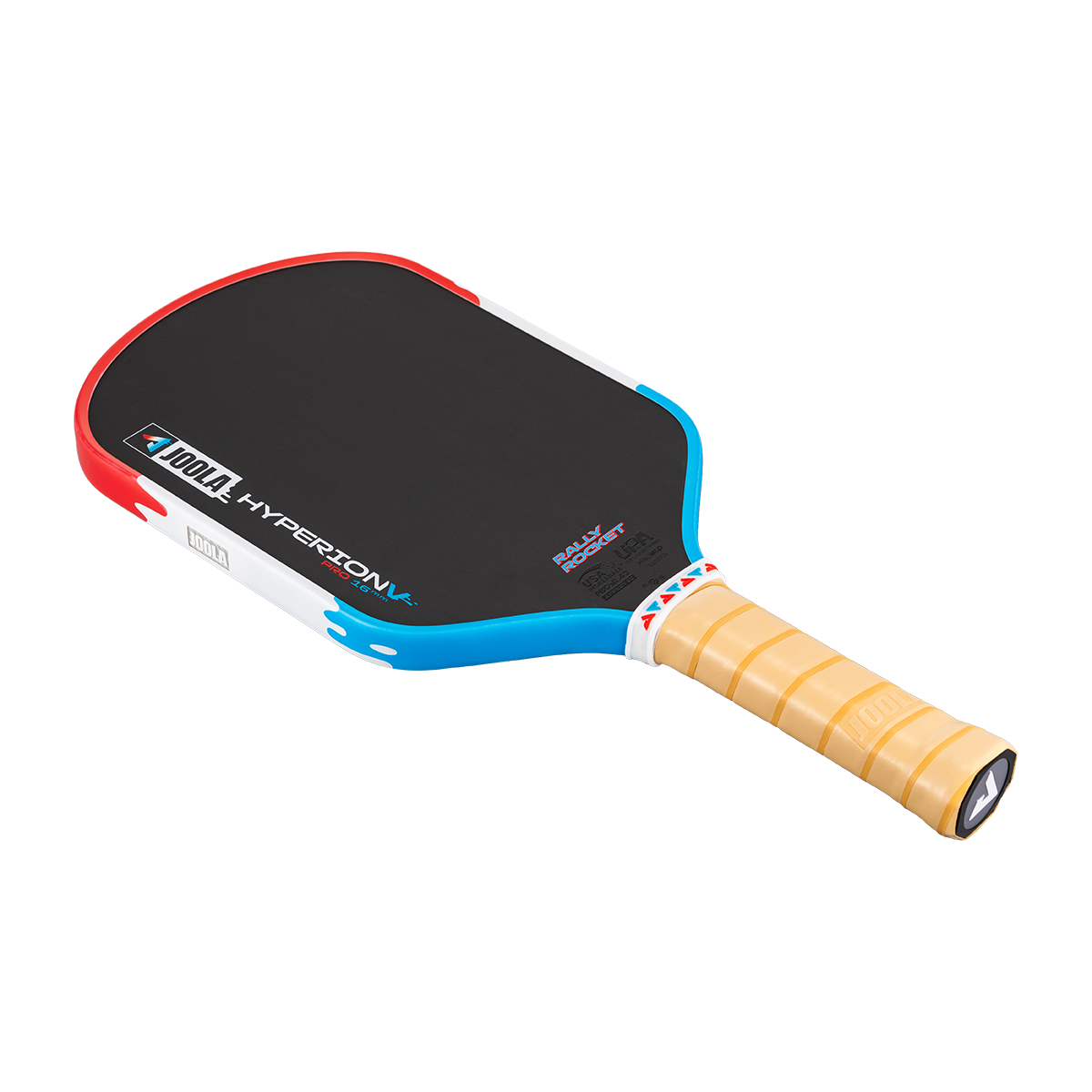 Product image of the JOOLA Hyperion Pro V Rally Rocket pickleball paddle.