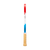 Image showing the drippy red, white and blue edge guard on the JOOLA Kosmos Pro V Rally Rocket.