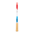 Image showing the drippy red, white and blue edge guard on the JOOLA Kosmos Pro V Rally Rocket.