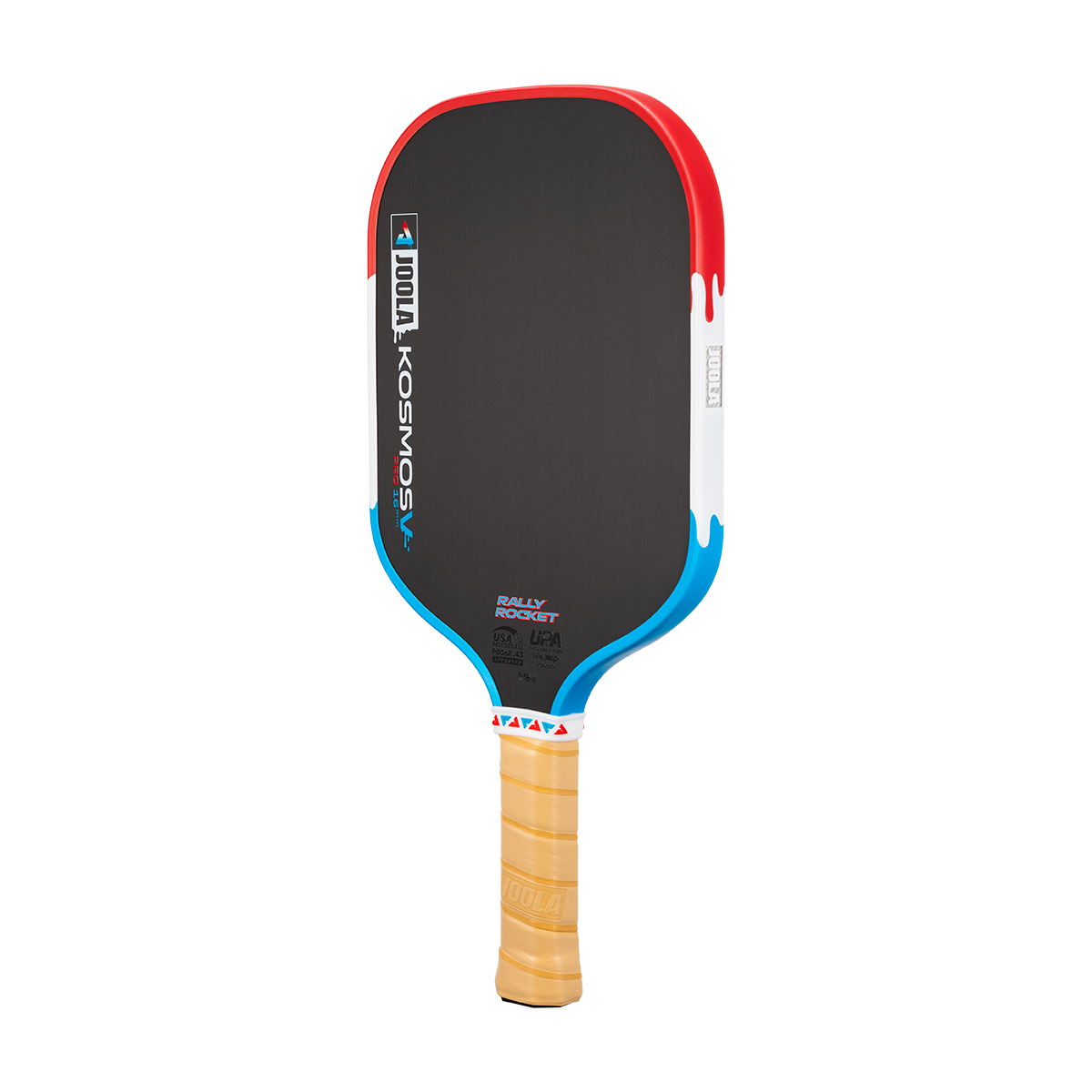 Product image of the JOOLA Kosmos Pro V Rally Rocket pickleball paddle.