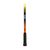White background, image of the side of a JOOLA 3S Dual Scorpeus pickleball paddle, image shows the Yellow and Orange gradiant edge guard.