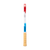 Image showing the drippy red, white and blue edge guard on the JOOLA Hyperion Pro V Rally Rocket.