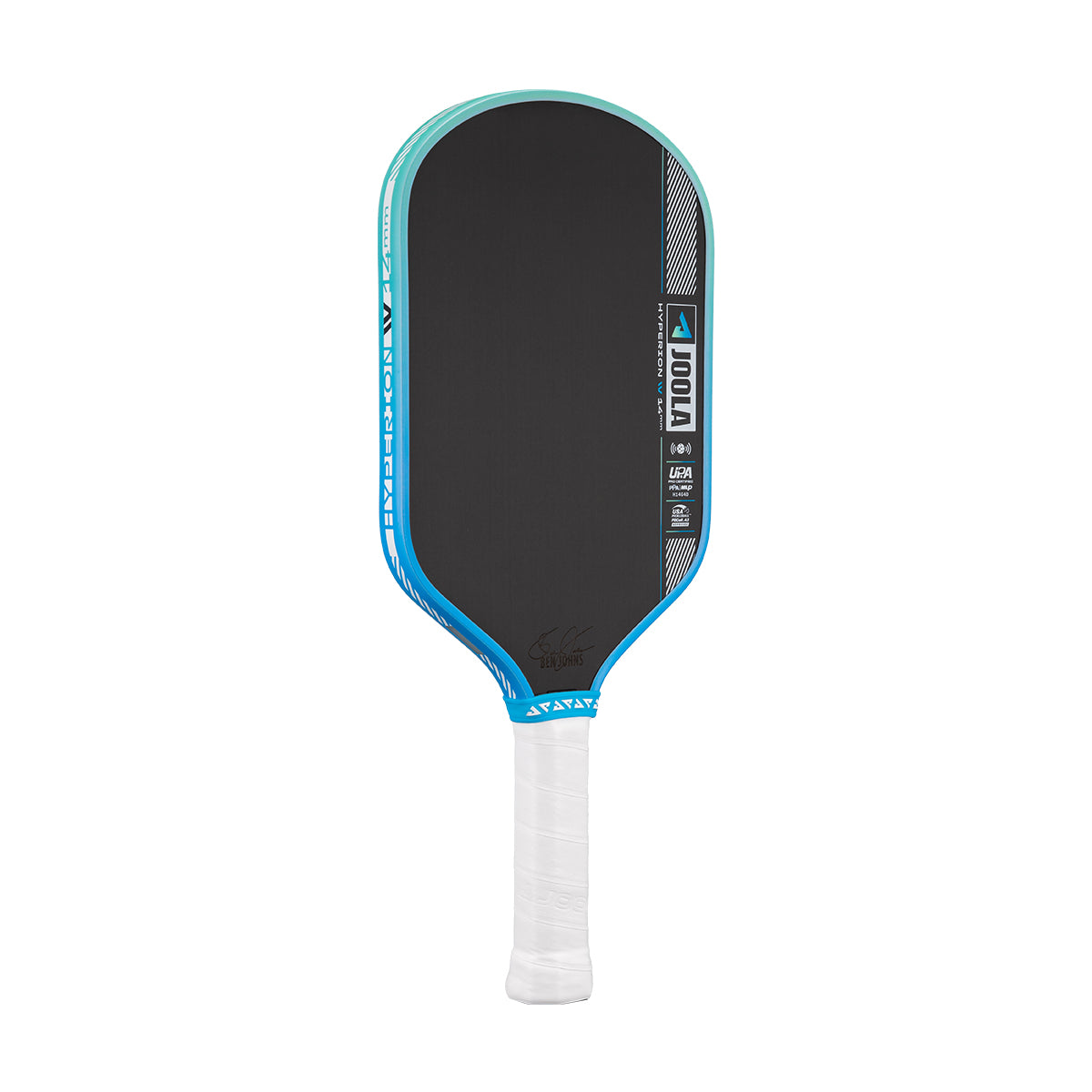 White background, angled view of the JOOLA Hyperion Pro IV pickleball paddle.