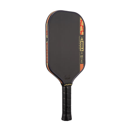White background, image showing the JOOLA 2026 Year of the Horse Special Edition Perseus Pro IV in it's gold, red and black colorway.