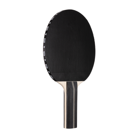 Image of a JOOLA Table Tennis racket with a black surface.