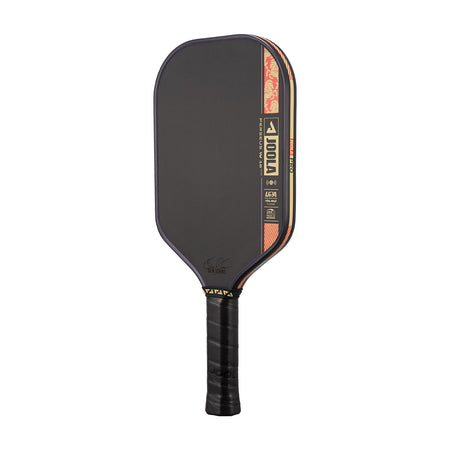White background, image showing the JOOLA 2026 Year of the Horse Special Edition Perseus Pro IV in it's gold, red and black colorway.