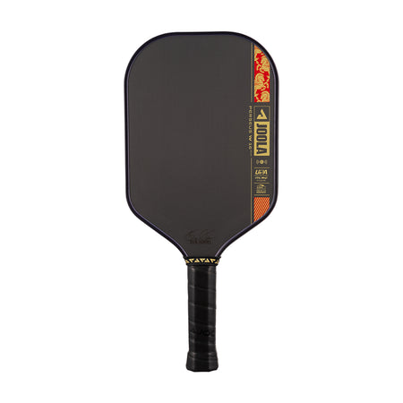 White background, image showing the JOOLA 2026 Year of the Horse Special Edition Perseus Pro IV in it's gold, red and black colorway.
