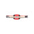 White background, view of the bottom of a JOOLA Carbon Table Tennis racket with the JOOLA trinity logo on the bottom.