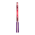 White background, product image showing the side of a JOOLA x Steve Aoki table tennis racket, purple handle and red edge.