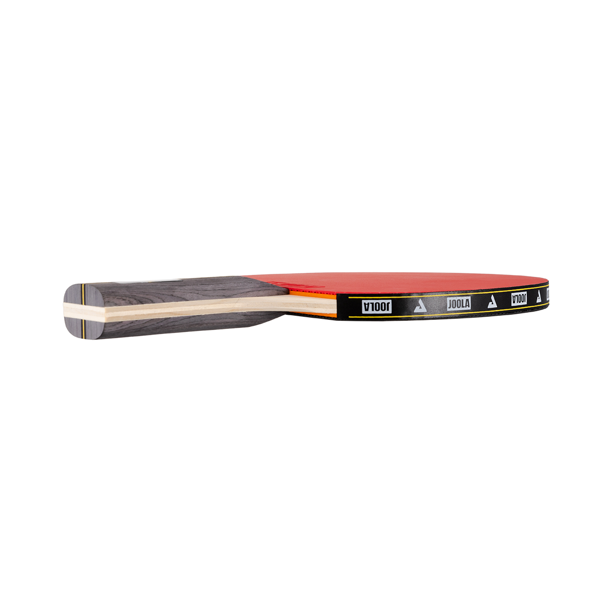 Image showing the side of a JOOLA Helio table tennis racket.