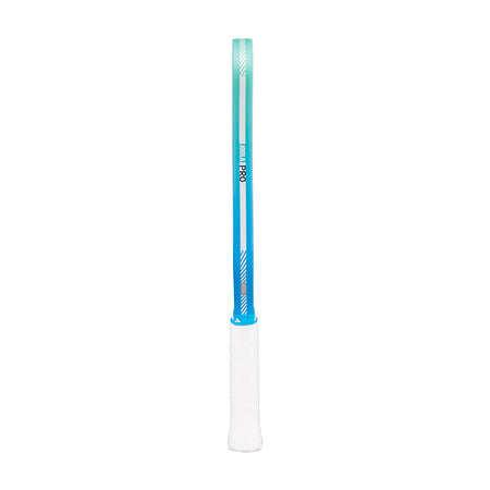 White background, side view showing the edge gaurd, of the JOOLA Pro IV pickleball paddle.