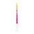 White background, side view of the dual pink and yellow edge guard of the JOOLA Pro IV Magnus 14mm pickleball paddle.