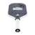A pickleball paddle with a white frame and handle, featuring a dark gray face with 'The Dink' and 'DA HAMMER' branding, shown against a plain white background.