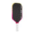 White background, angled view of the JOOLA Magnus Pro IV pickleball paddle with yellow and pink gradient edge guard.