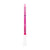 White and pink pickleball paddle on a white background.