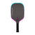 White background, image of a JOOLA Perseus 3S Dual pickleball paddle with a purple and blue dual gradiant edge guard.