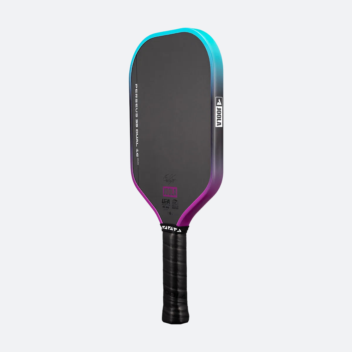 Angled view of the JOOLA Perseus 3S Dual Pickleball Paddle.