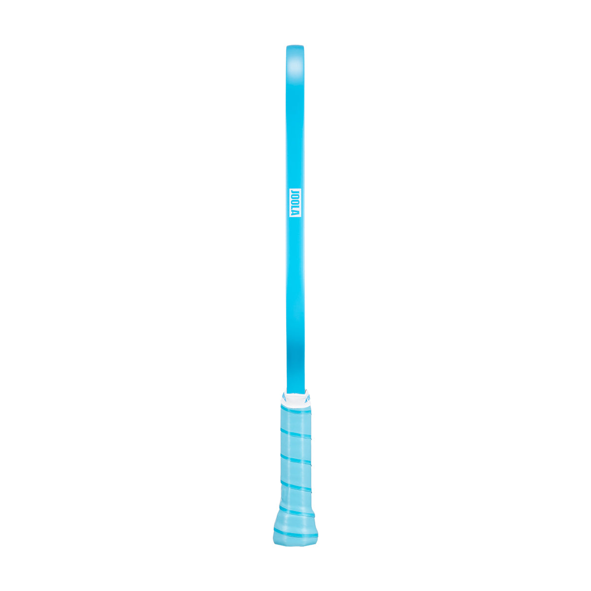 White background, product image showing the light blue edge guard on the JOOLA Essentials Dash pickleball paddle.