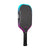 White background, image of a JOOLA Perseus 3S Dual pickleball paddle with a purple and blue dual gradiant edge guard.