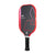 White background, product image of a red JOOLA Essentials Dash pickleball paddle with a black logo.